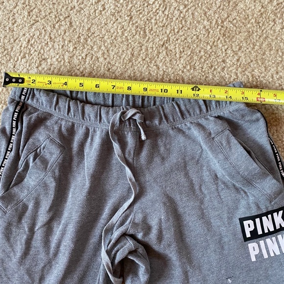 PINK gray sweatpants - Picture 4 of 9